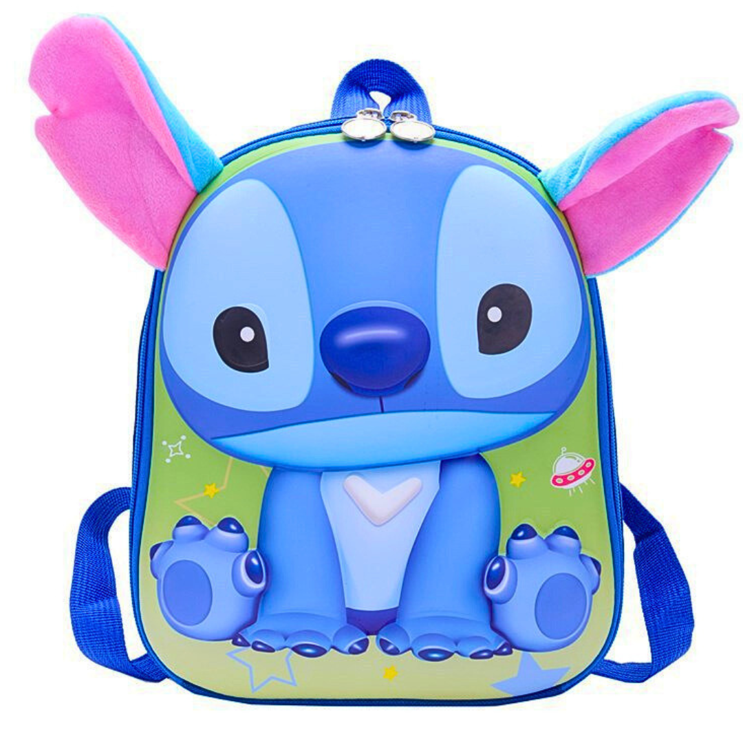 Stitch 3D pink ranac