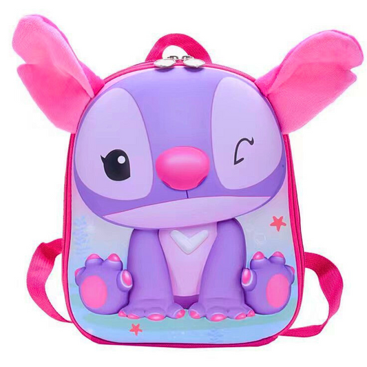 Stitch 3D pink ranac